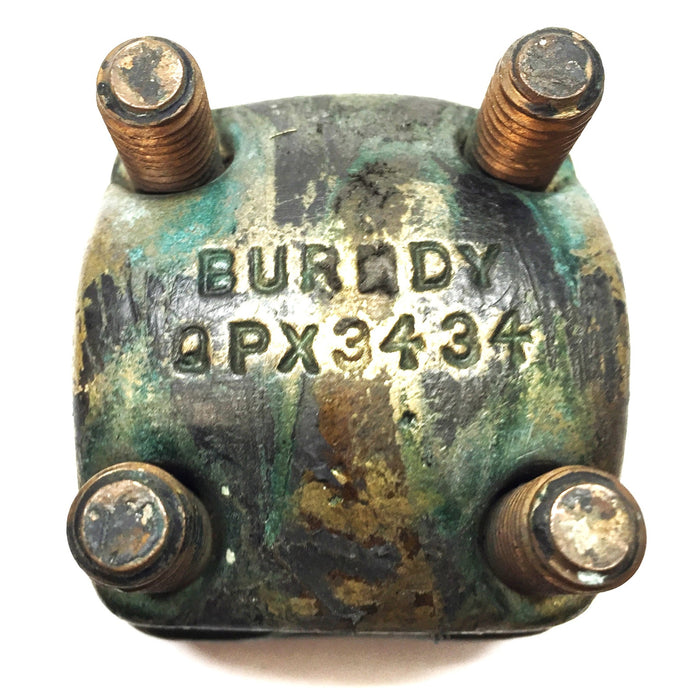 Burndy Mechanical Parallel Clamp QPX3434 USED