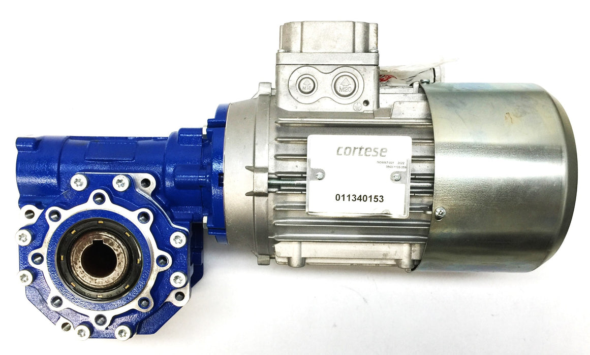 Cortese Motor with Gear Reducer 011340153 NOS