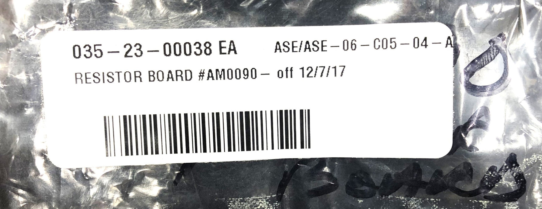 Jetway Systems Resistor Board AM0090-1B NOS