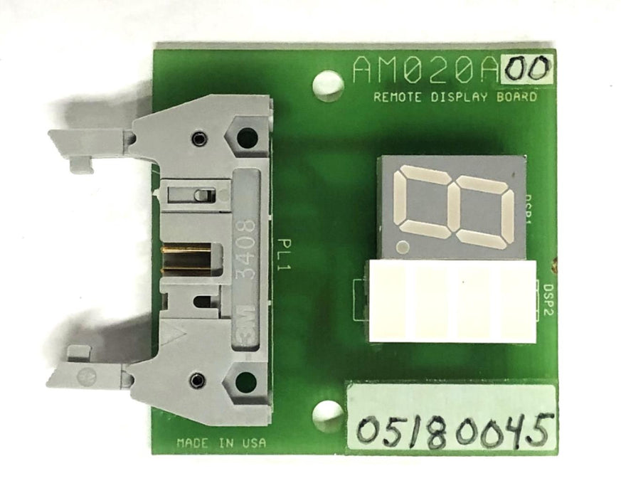 Jetway Systems Remote Display Board AM020A-00 NOS