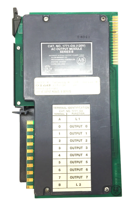 Allen-Bradley 120V Output Module Series.B w/Enclosure 1771-OA (636044) USED