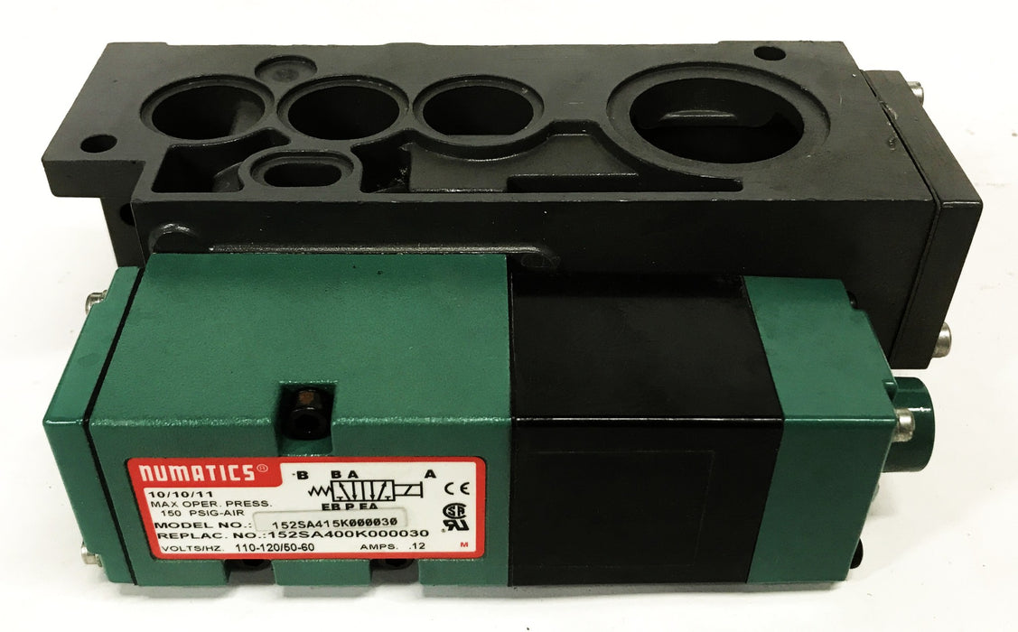 Numatics Solenoid Valve 152SA415K000030 NOS