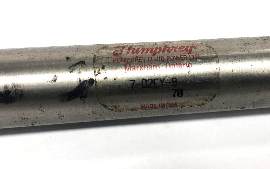 Humphrey Cylinder 7-D2EY-9 USED