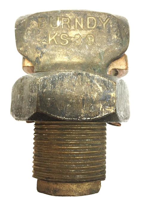 Burndy Copper Split-Bolt Connector KS39 (750MCM) USED