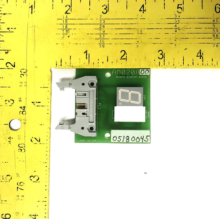 Jetway Systems Remote Display Board AM020A-00 NOS