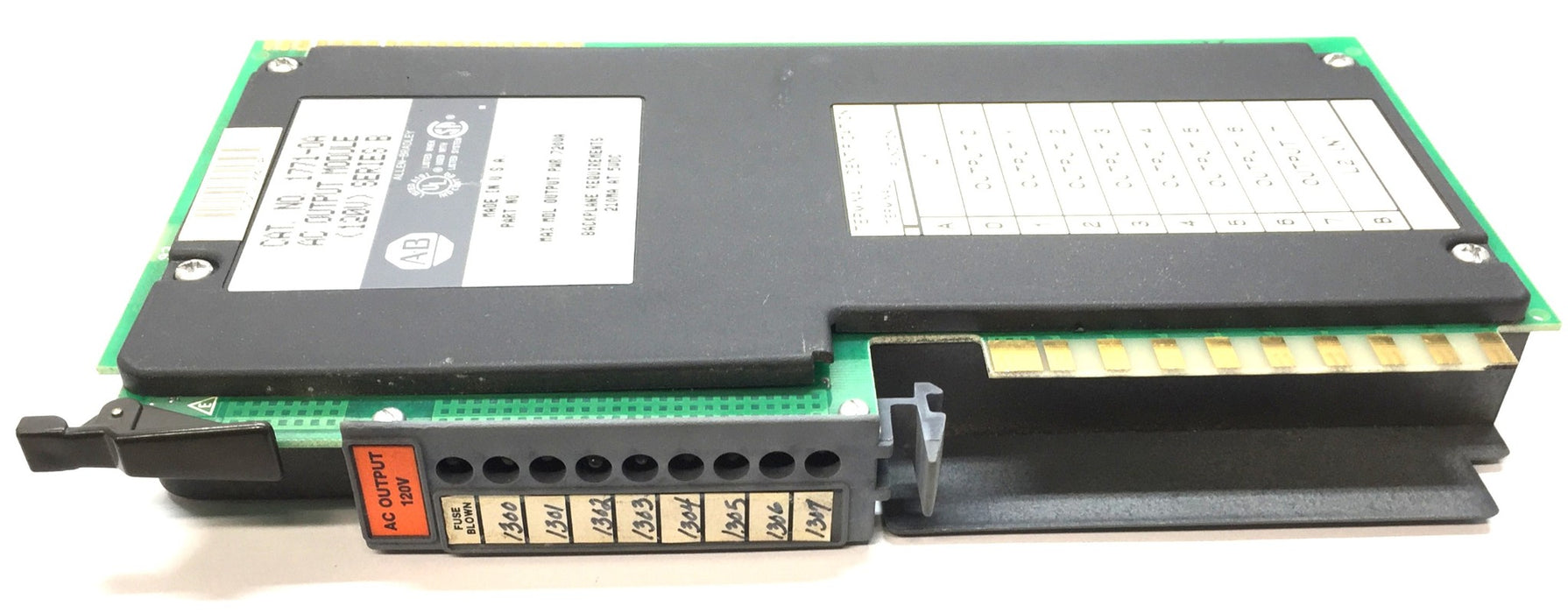 Allen-Bradley 120V Output Module Series.B w/Enclosure 1771-OA (960268) USED