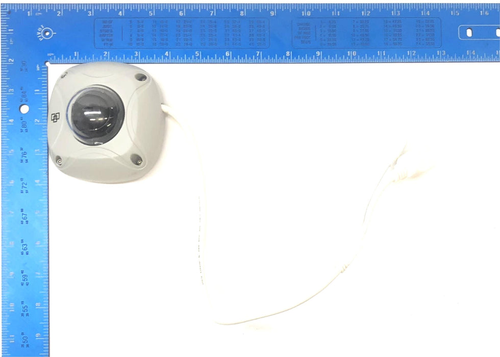 Interlogix Mini Dome Camera W/ Mount Screws (Untested) TVD-M2210W-4-N USED