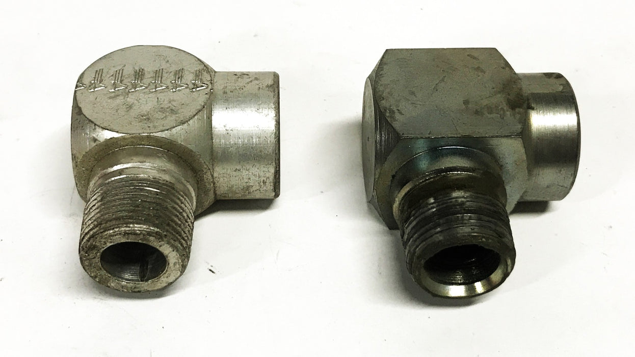 Unbranded Union Elbow Fitting 3/4 Female to 3/4 Male [Lot of 2] NOS