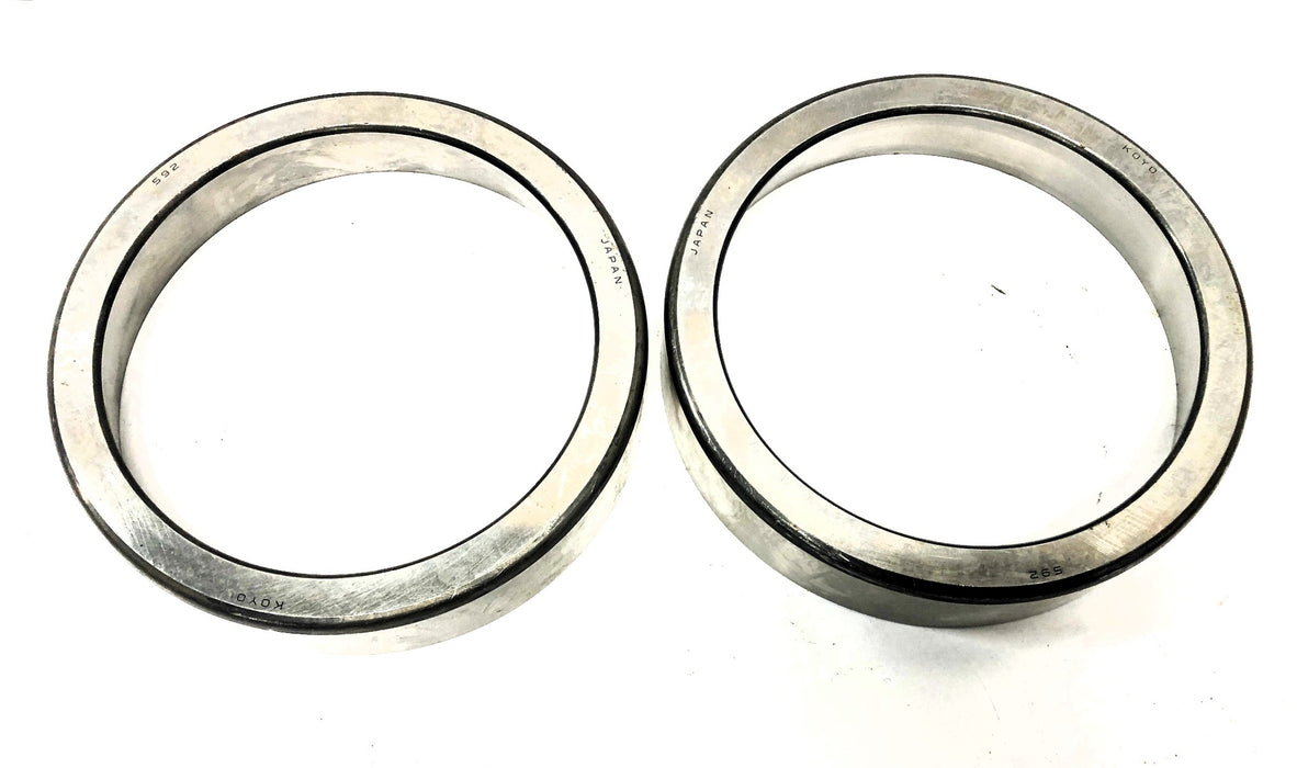 Koyo Roller Bearing Cup 592 [Lot of 2] NOS
