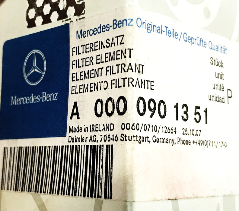 Mercedes-Benz Filter Element A0000901351 [Lot of 4] NOS