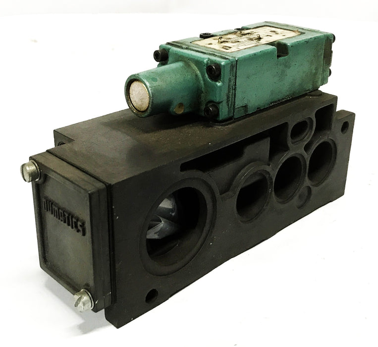 Numatic Air Pilot Solenoid Valve with Manifest Coil 152JA415O-000000 USED