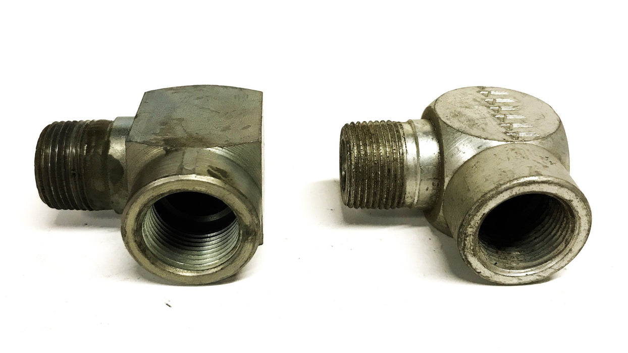 Unbranded Union Elbow Fitting 3/4 Female to 3/4 Male [Lot of 2] NOS