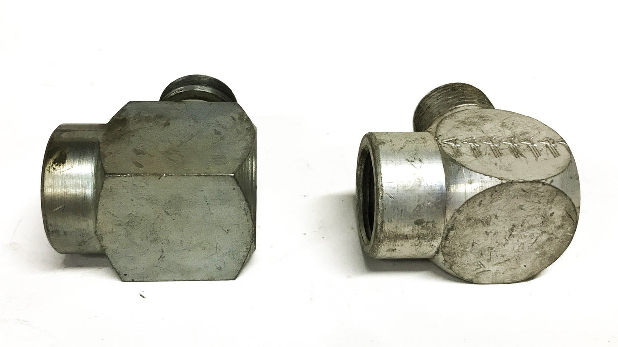 Unbranded Union Elbow Fitting 3/4 Female to 3/4 Male [Lot of 2] NOS