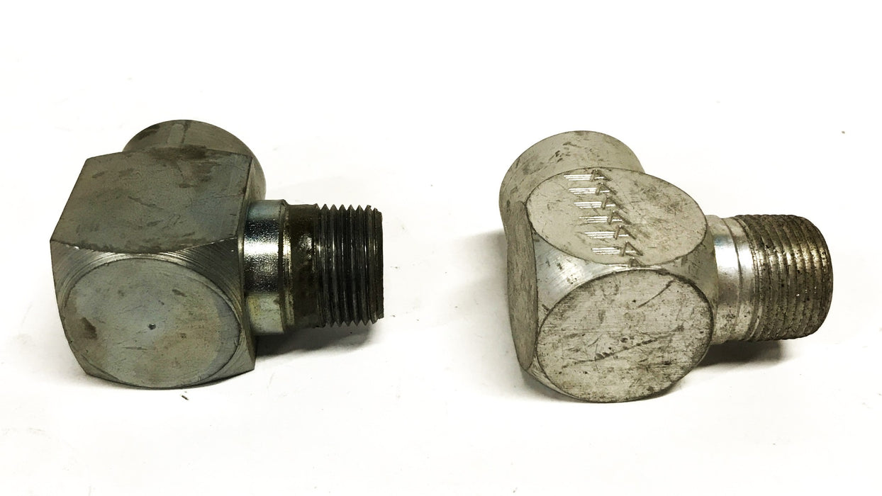 Unbranded Union Elbow Fitting 3/4 Female to 3/4 Male [Lot of 2] NOS