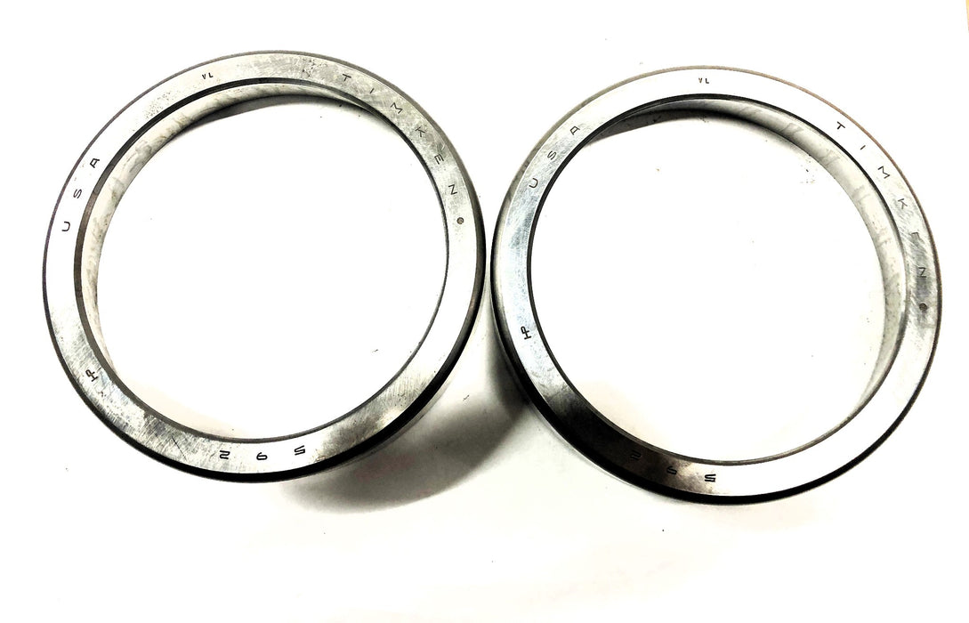 Timken Tapered Roller Bearing Cup 592 [Lot of 2] NOS