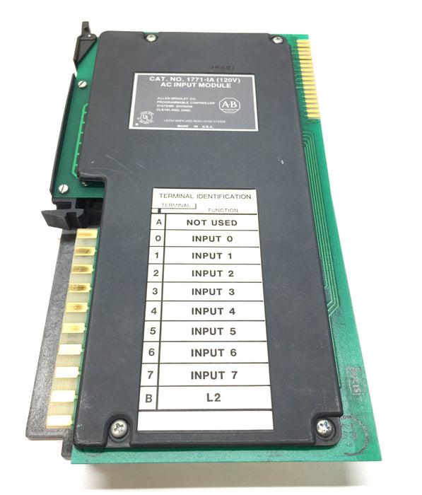Allen-Bradley 120V AC Input Module 1771-IA (960096) w/Enclosure USED