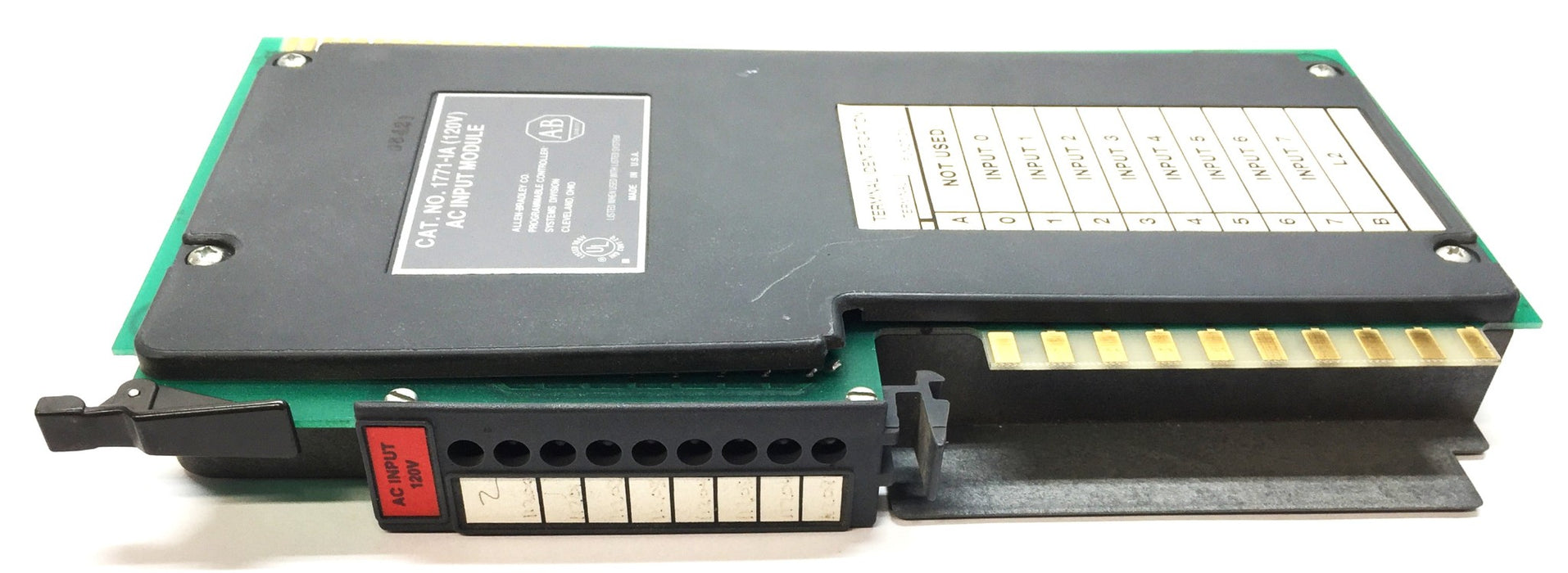 Allen-Bradley 120V AC Input Module 1771-IA (960096) w/Enclosure USED