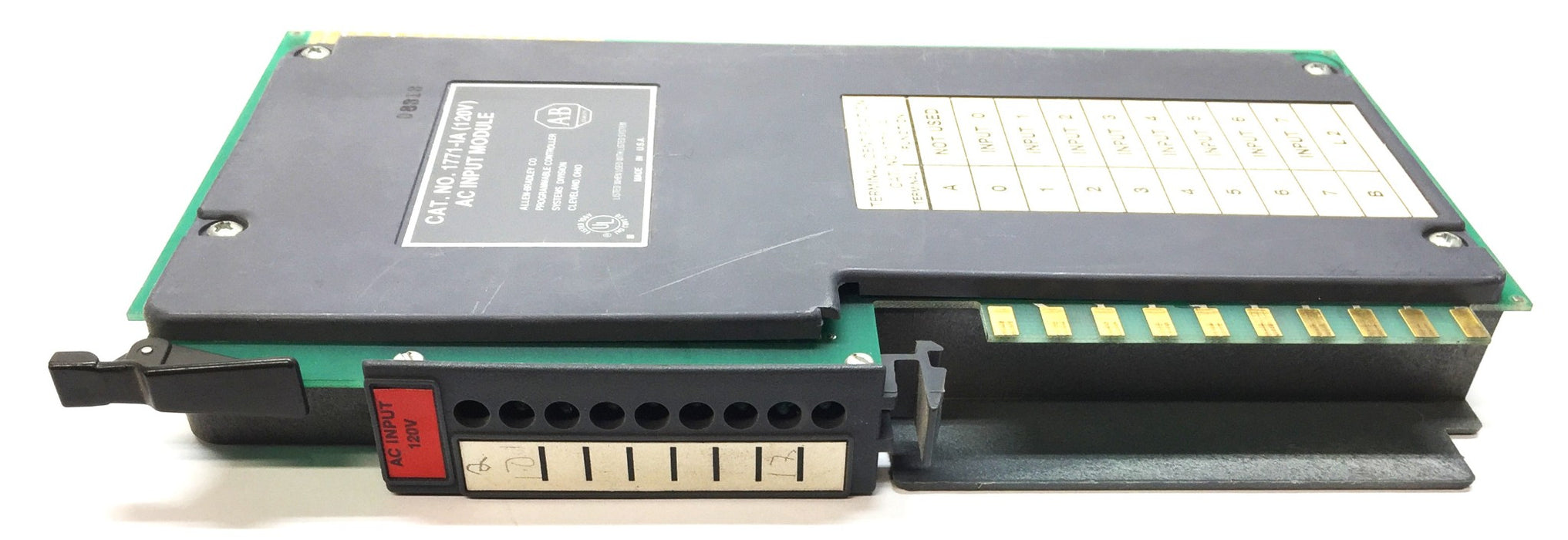 Allen-Bradley 120V AC Input Module 1771-IA (636004) w/Enclosure USED