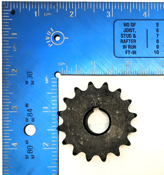 Martin 5/8" Bore Roller Chain Sprocket W/ Keyway 35BS16 5/8 [Lot of 2] NOS