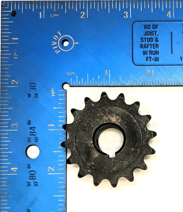 Martin 5/8" Bore Roller Chain Sprocket W/ Keyway 35BS16 5/8 [Lot of 3] NOS