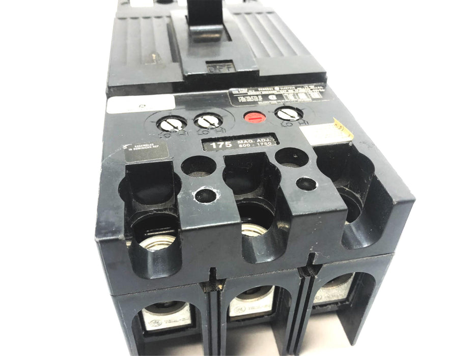 General Electric 175AMP 600VAC 250VDC Circuit Breaker TFJ236175 USED