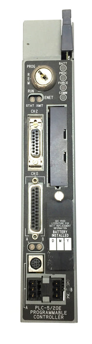 Allen-Bradley PLC5/20 Ethernet Processor Module w/o Key 1785-L20E (96220474)USED