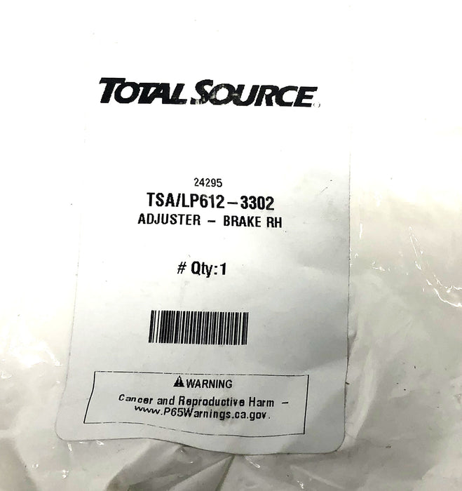 Total Source RH Brake Adjuster LP612-3302 NOS