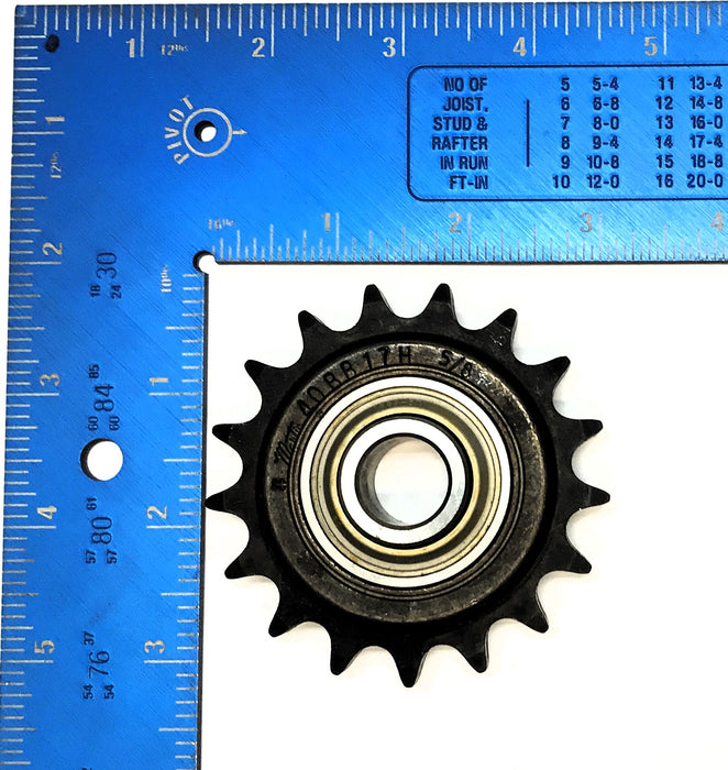 Martin 5/8" Ball Bearing Idler Sprocket 40BB17H 5/8 [Lot of 2] NOS