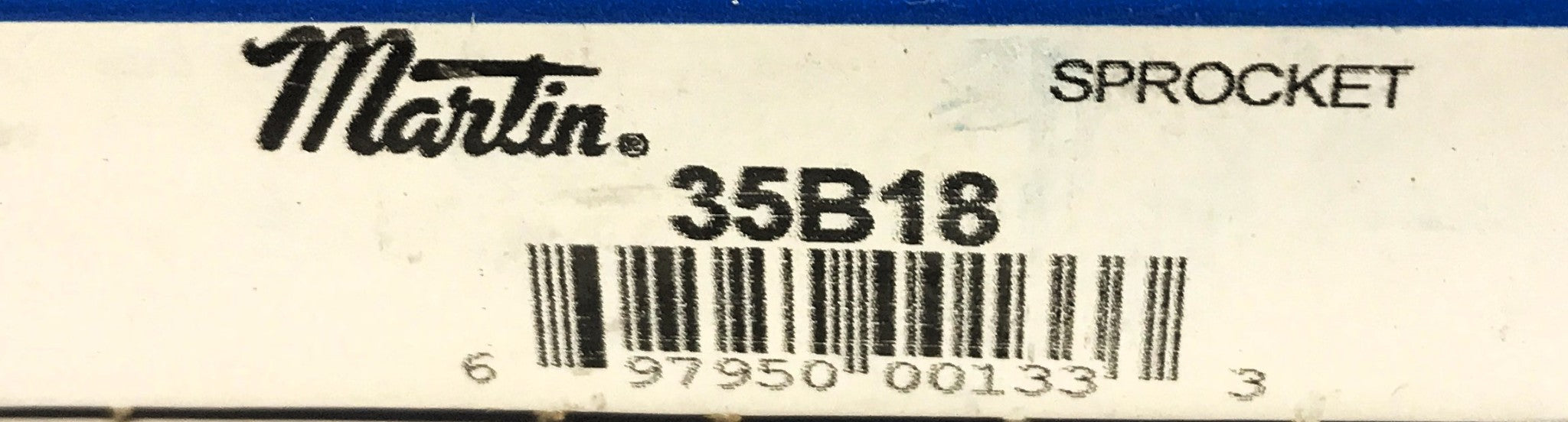 Martin Roller Chain Sprocket 35B18 [Lot of 2] NOS