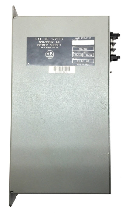 Allen-Bradley 120/220V AC-Power Supply 1771-P7 USED