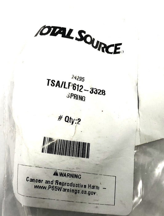 Total Source Forklift Brake Spring LP612-3328 [Lot of 2] NOS