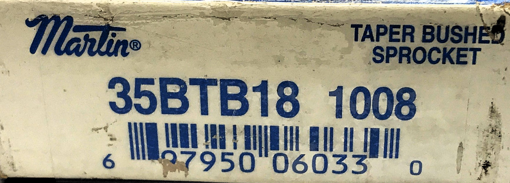 Martin Taper Bushed Sprocket 35BT18 1008 [Lot of 2] NOS