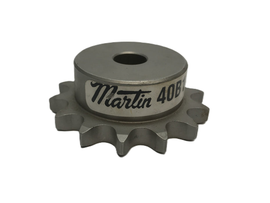 Martin 14 Tooth Roller Chain Sprocket 40B14SS NOS
