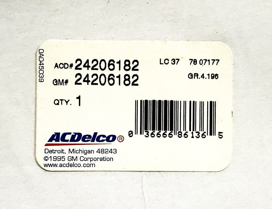 ACDelco GM Automatic Transmission Oil Pan Gasket 24206182 NOS