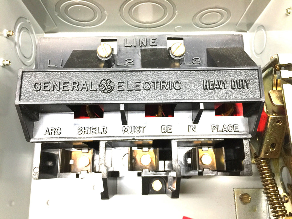 GE/General Electric 30 Amp 600VAC/250VDC Safety Switch TH3361 USED