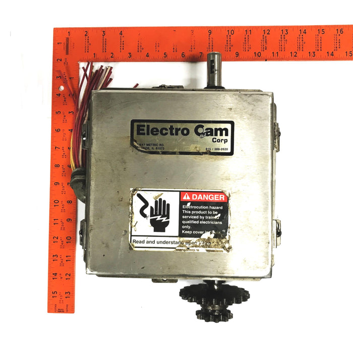 Electro-Cam Cam Limit Switch EC-3408-10-ADO  USED