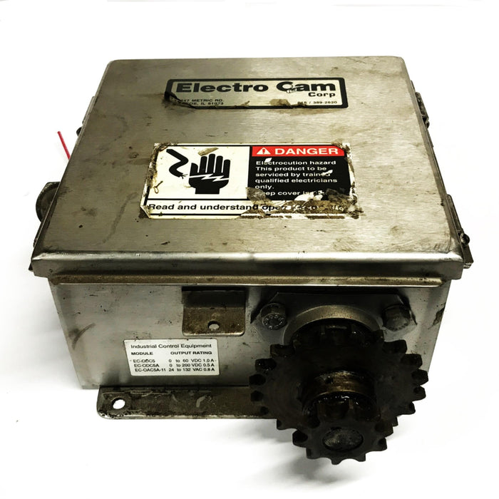 Electro-Cam Cam Limit Switch EC-3408-10-ADO  USED