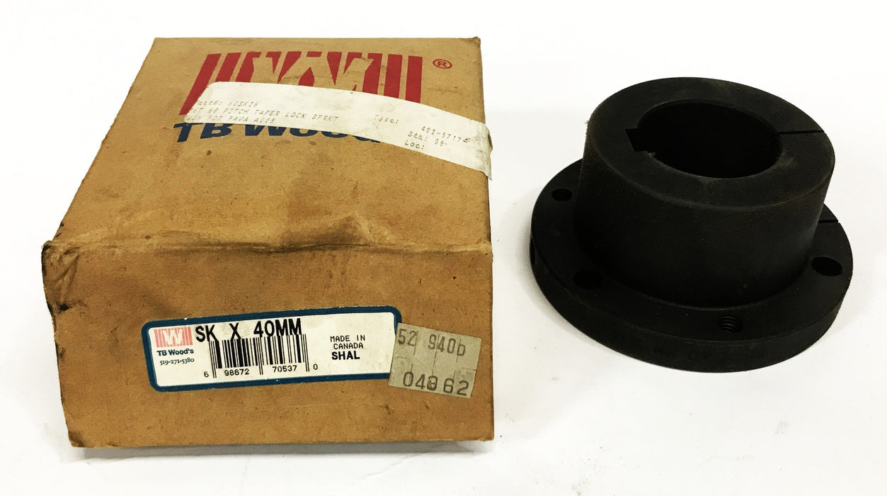 TB Woods 40mm Quick Disconnect Bushing SKX40MM NOS