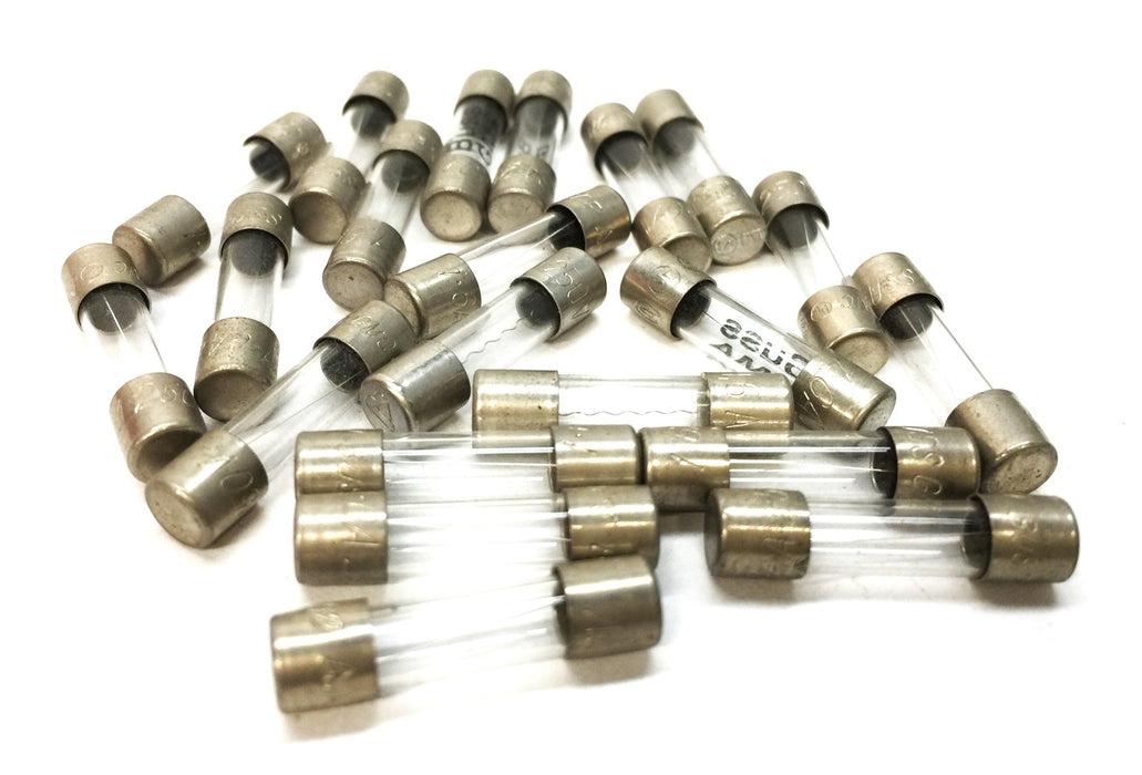 Bussmann 1.6A/250V Miniature Glass Fuse GMC [Lot of 20] NOS