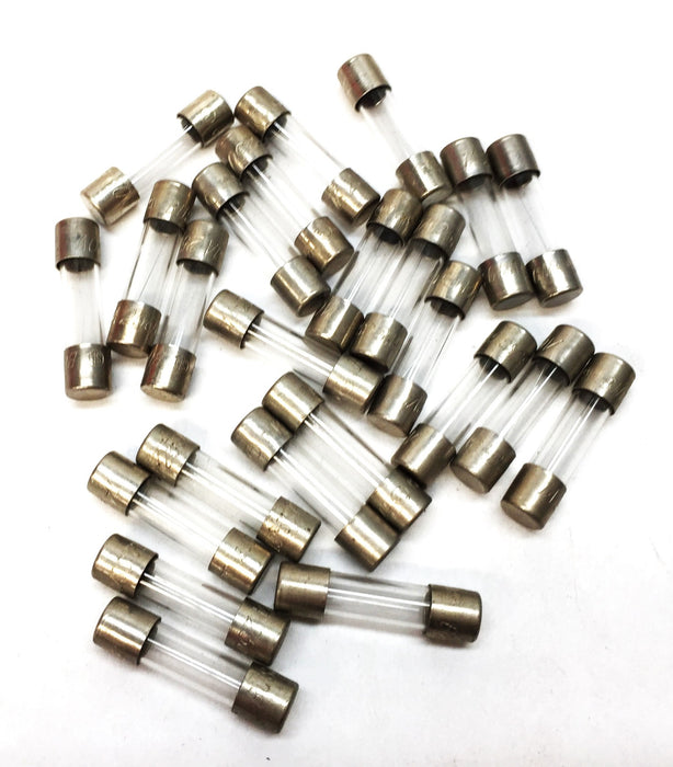 Bussmann 1A/250V Miniature Glass Fuse GMA [Lot of 20] NOS