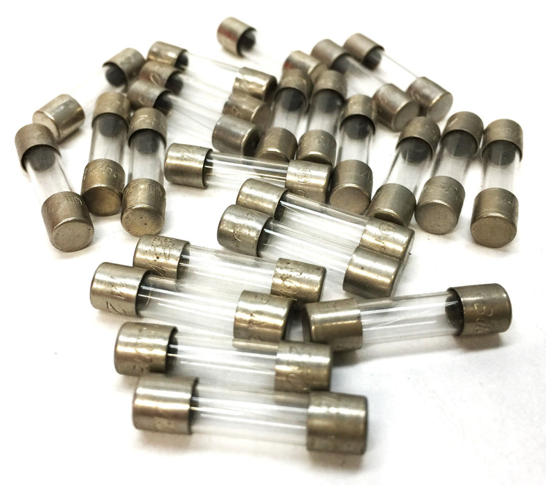 Bussmann 1A/250V Miniature Glass Fuse GMA [Lot of 20] NOS