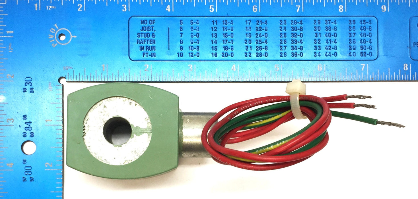 Asco 240/60 FT 208-220/50 FT Solenoid Coil 238610-058D (MP-C-080) USED