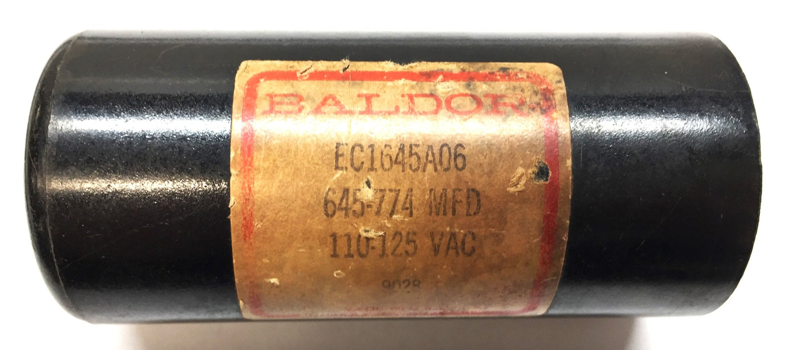 Baldor 110-125VAC Capacitor EC1645A06 USED