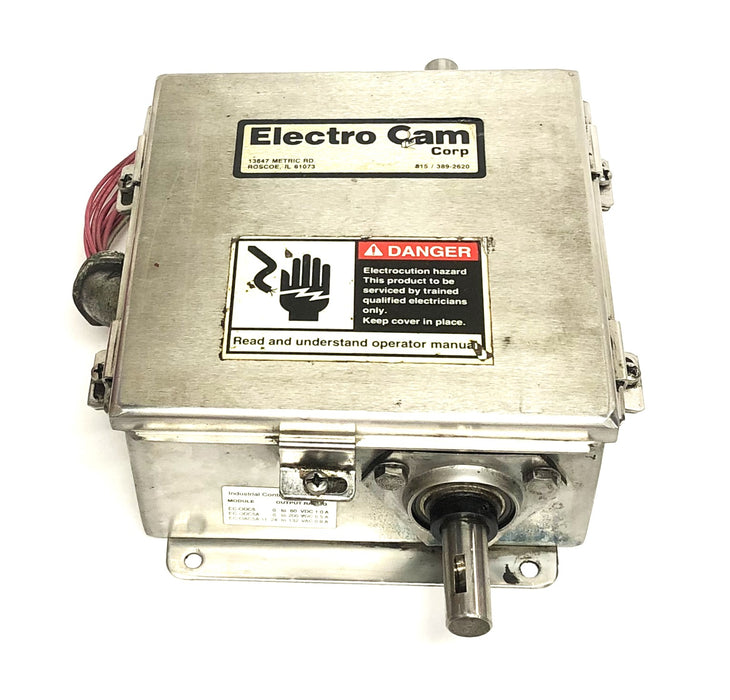 Electro-Cam 120VAC Rotary Cam Limit Switch EC-3408-10-ADO 0007/2 USED