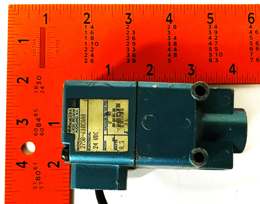 MAC Valves Inc. Single Direct Solenoid Poppet Valve 2758-610CAAA USED