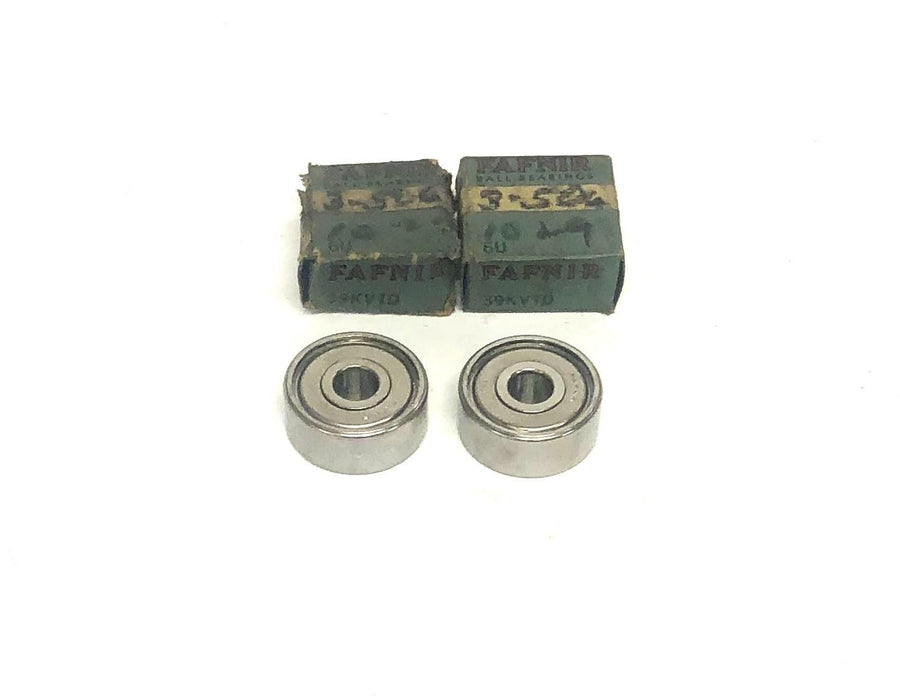 Fafnir Single Row Radial Ball Bearing 39KVTD [Lot of 2] NOS