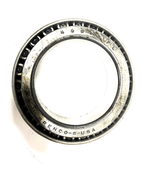 Brenco Tapered Roller Bearing Cone 498-FL NOS