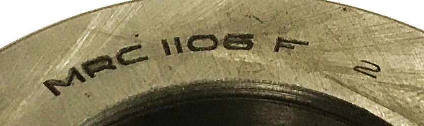 MRC 3-Piece Thrust Ball Bearing 1106F-2 NOS