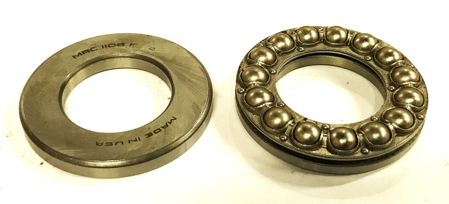 MRC 3-Piece Thrust Ball Bearing 1106F-2 NOS