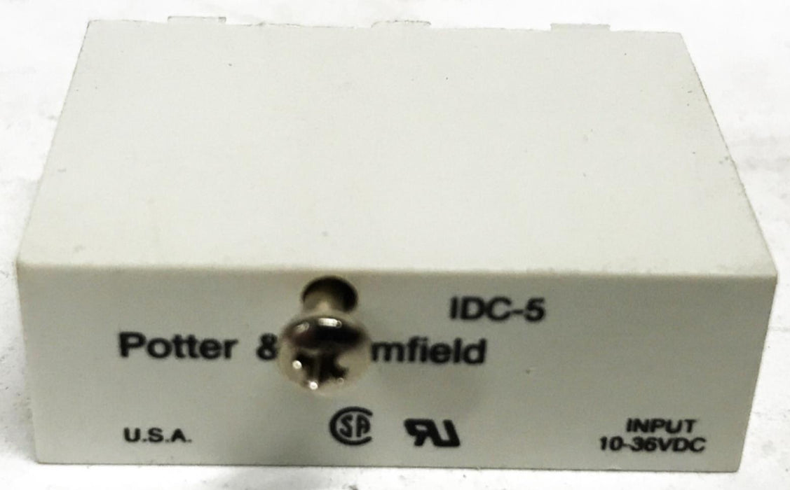 Potter & Brumfield 10-36VCD Relay IDC-5 [Box of 7] NOS